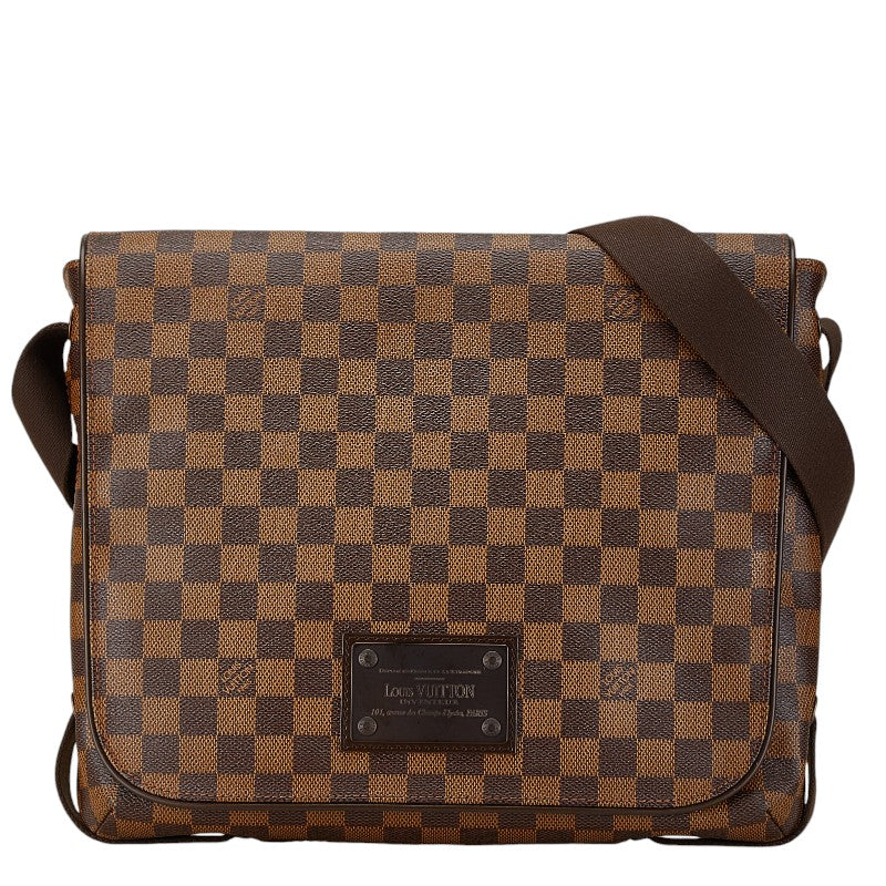 Louis Vuitton Damier Ebene Brooklyn GM Shoulder Bag in Very Good Condition