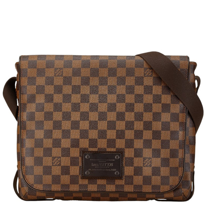 Louis Vuitton Damier Ebene Brooklyn GM Shoulder Bag