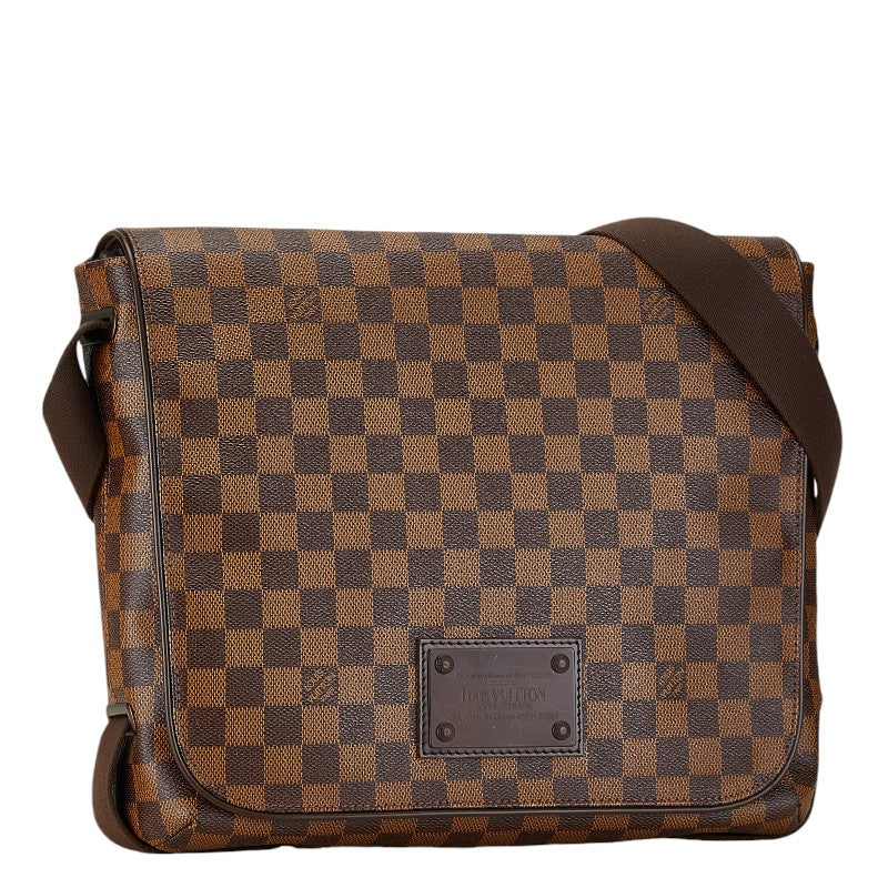 Louis Vuitton Damier Ebene Brooklyn GM Shoulder Bag in Very Good Condition