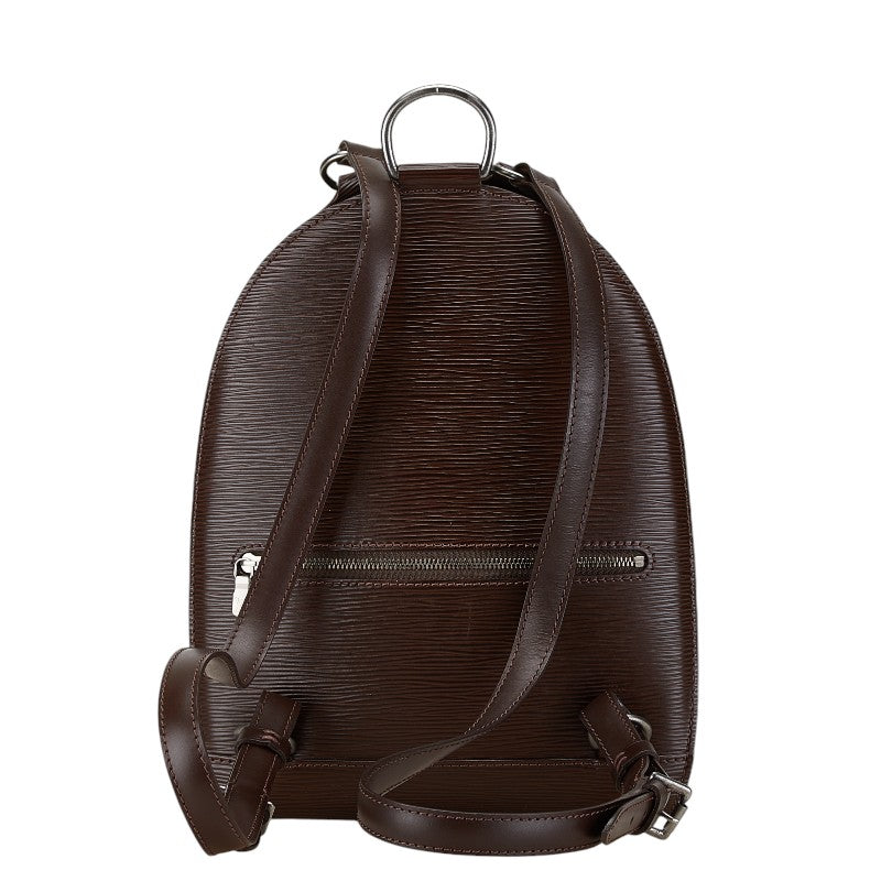 Louis Vuitton Epi Mabillon Leather Backpack M5223D Brown