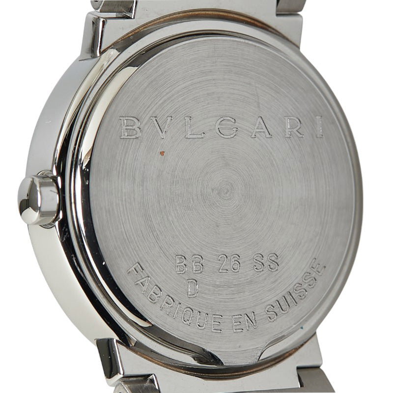 Bvlgari BB26SS Quartz Stainless Steel Ladies Watch in Great Condition