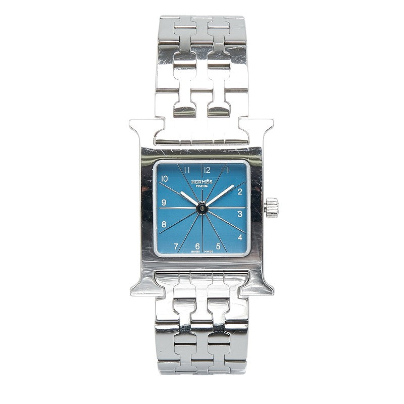 Hermes H Watch Quartz Stainless Steel