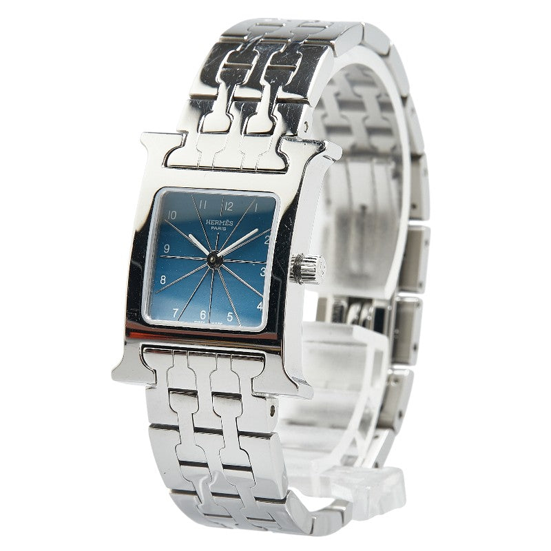 Hermes H Watch Quartz Stainless Steel