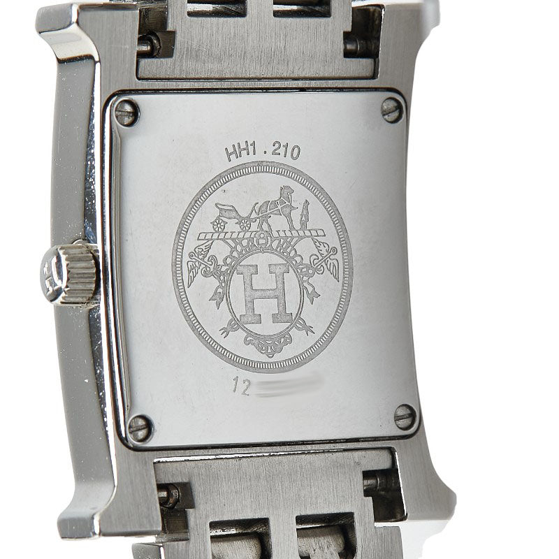 Hermes H Watch Quartz Stainless Steel