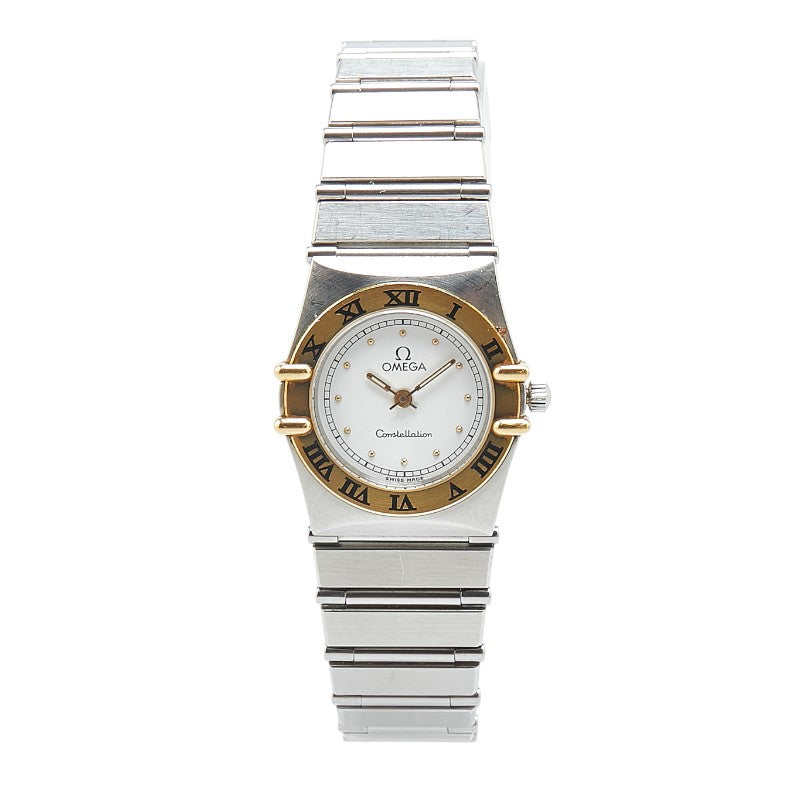 Omega Constellation Quartz Watch Stainless Steel