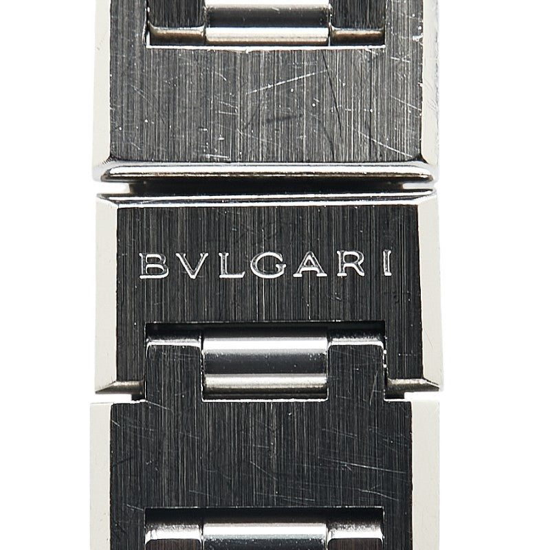 Bvlgari BB26SS Diamond Quartz Watch Stainless Steel