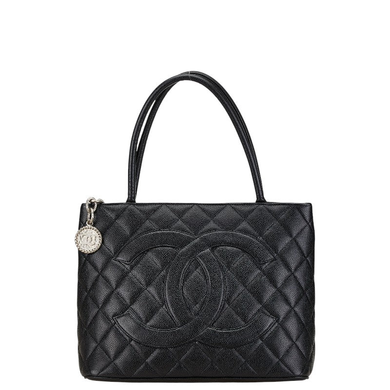 Chanel Caviar Skin Matelasse Tote Bag