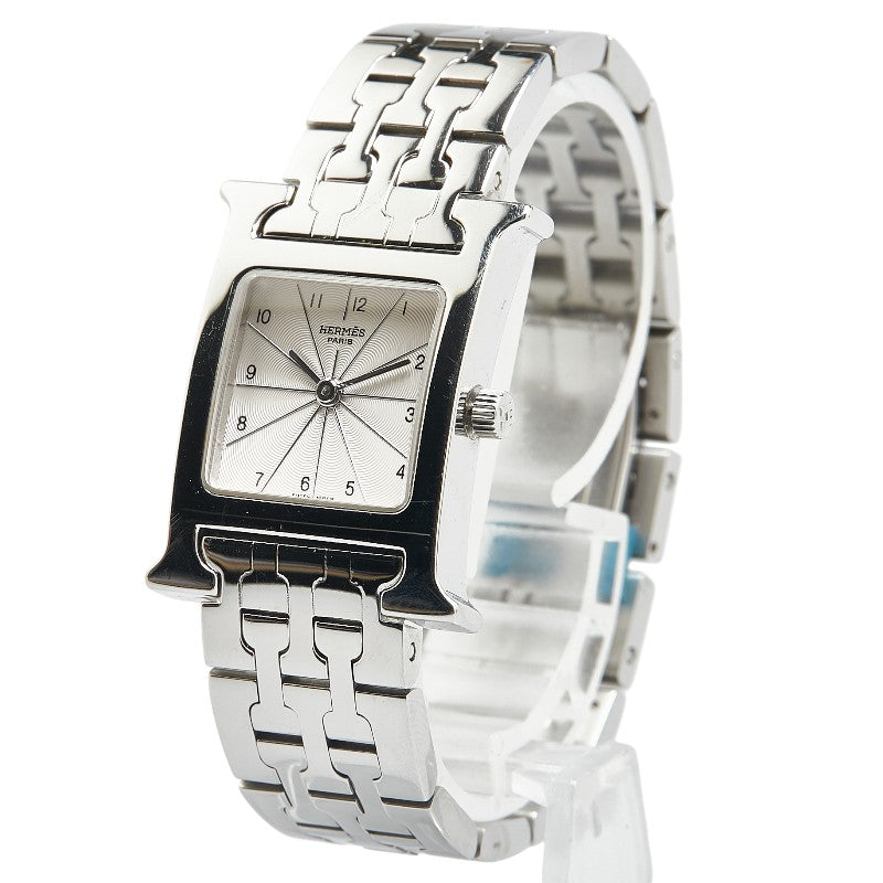 Hermes H Watch Quartz Stainless Steel