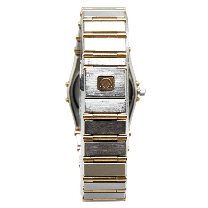 Omega Constellation Mini Quartz Watch Gold Dial