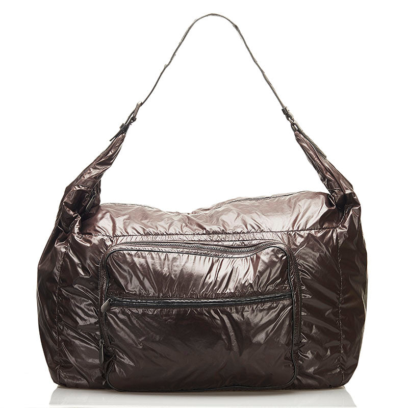 Bottega Veneta Spinnaker Bag Leather Shoulder Bag 244903 in Good condition