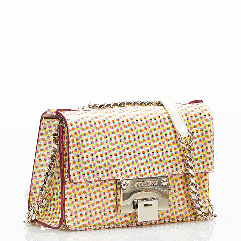 Soft Mini Dot Polka Dots Chain Shoulder Bag