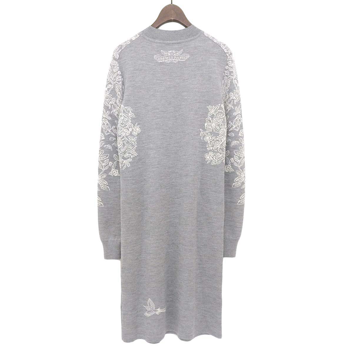 Hermes Silk Cashmere Knit Dress