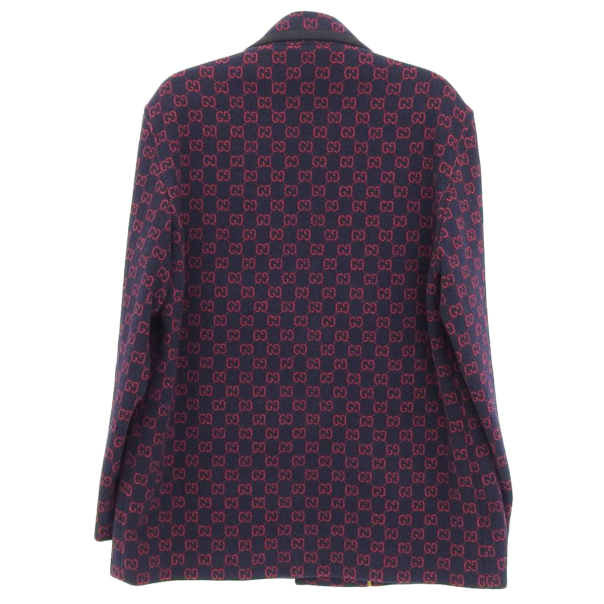 Gucci Wool GG Jacquard Coat