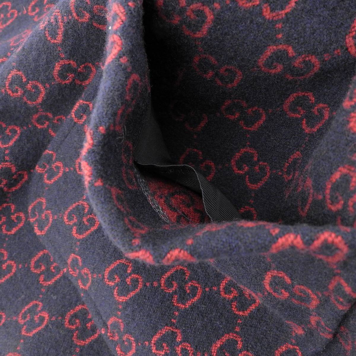 Gucci Wool GG Jacquard Coat