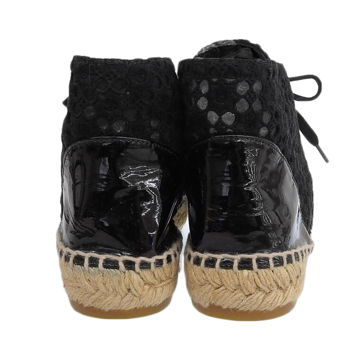 Chanel Black Sneakers Espadrilles