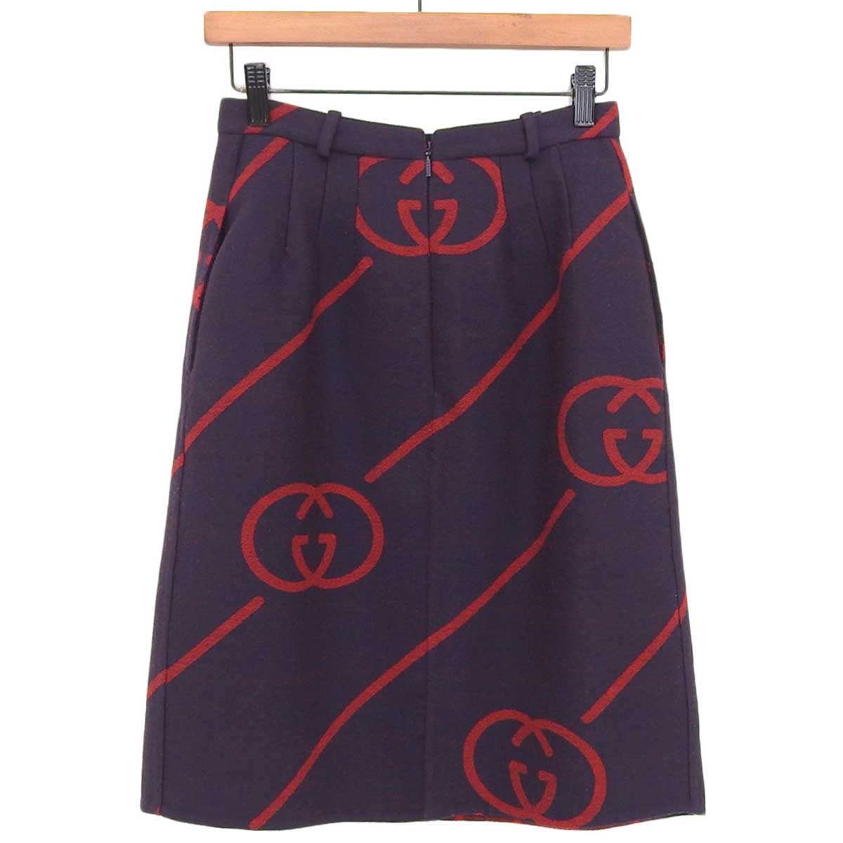 Gucci Skirt Interlocking GG Stripe 577752