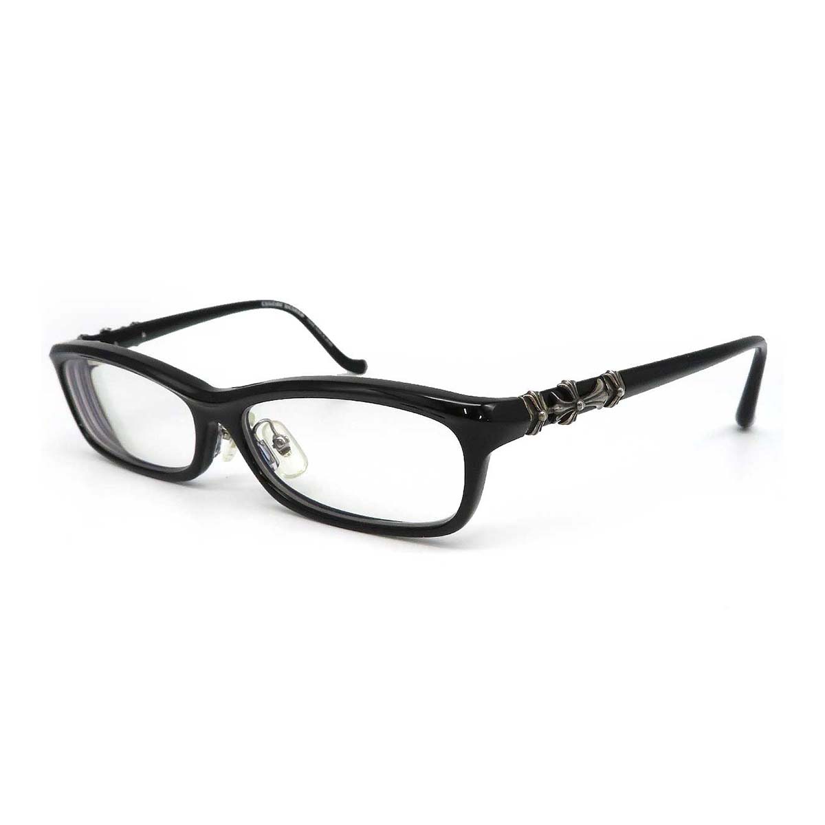 Chrome Hearts Glasses Black BEARDED BABY-A