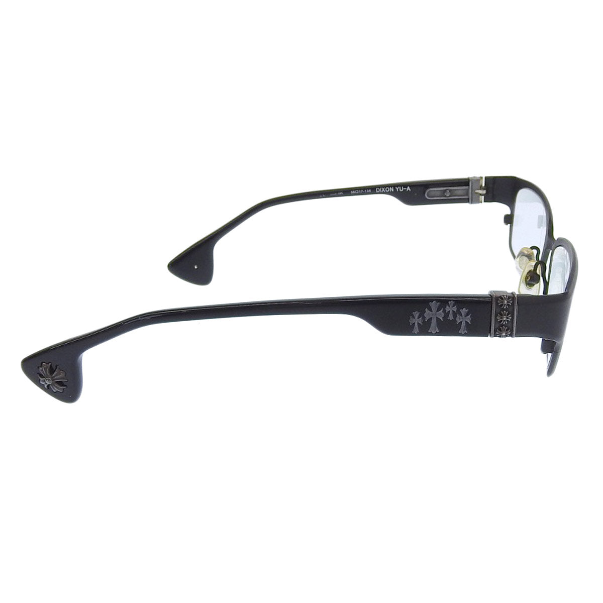 Chrome Hearts Glasses Black DIXON YU-A