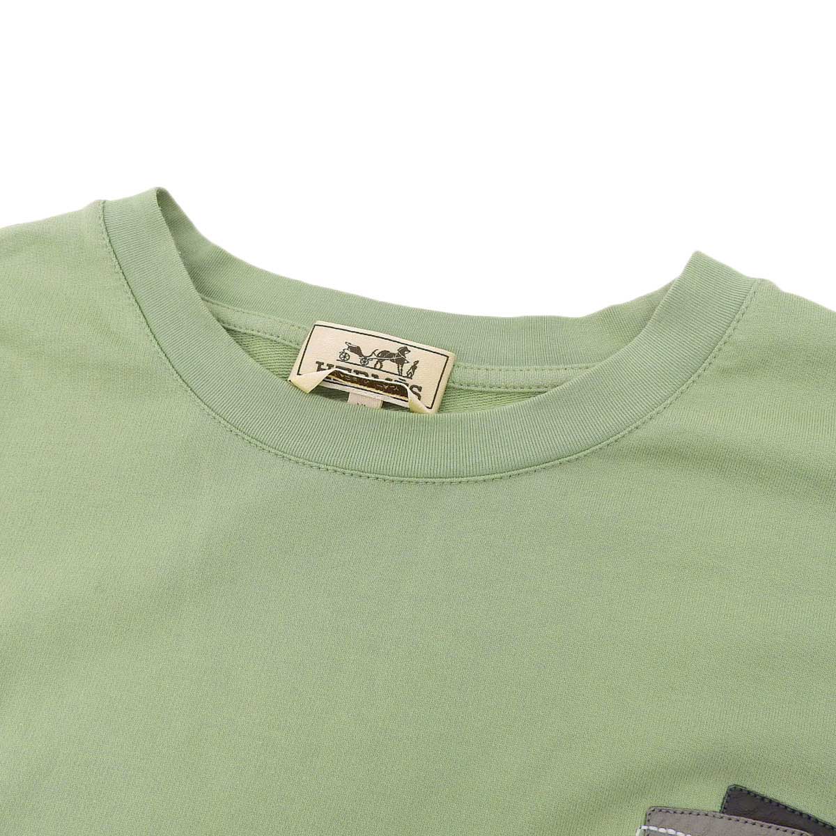 Hermes Green Cotton T-Shirt XL