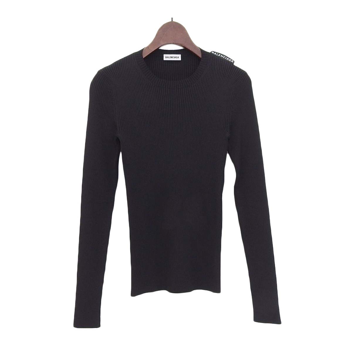 Balenciaga Knit Sweater Black 570828