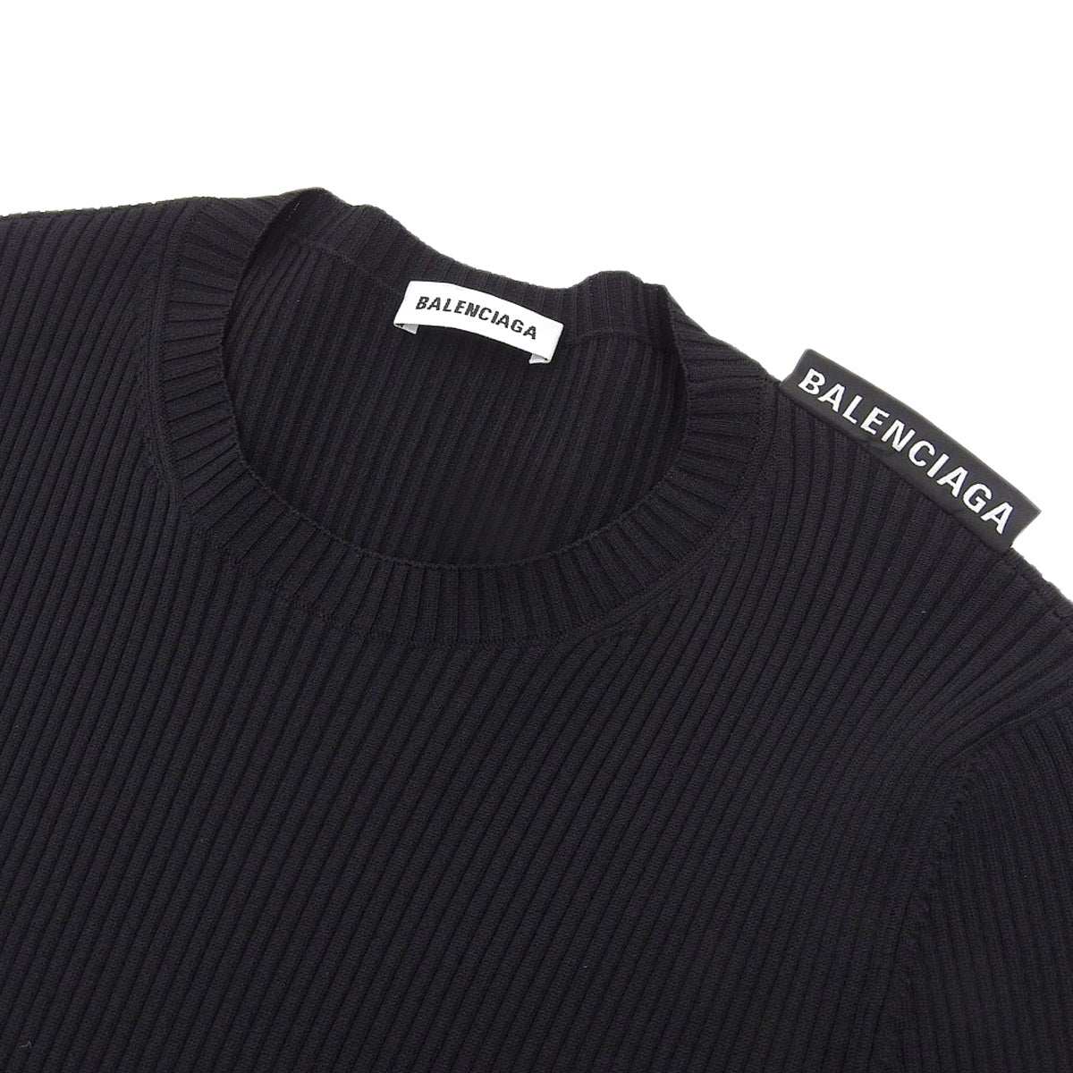 Balenciaga Knit Sweater Black 570828