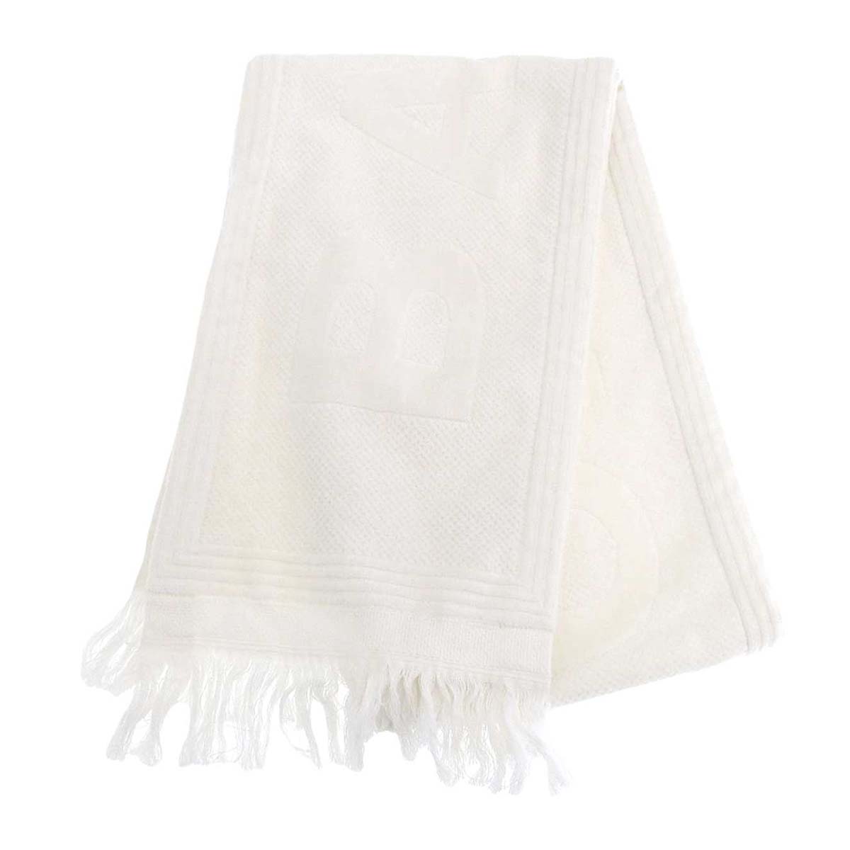 Balenciaga Cotton Logo Scarf 412386