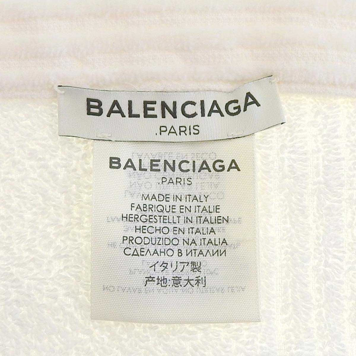 Balenciaga Cotton Logo Scarf 412386