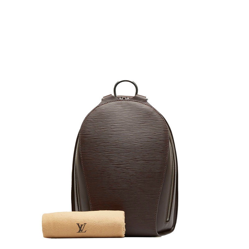 Louis Vuitton Mabillon Leather Backpack M5223D in Fair Condition