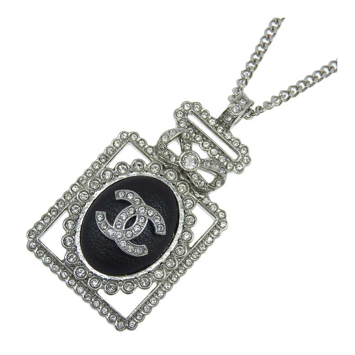 Chanel Metal Rhinestone Necklace