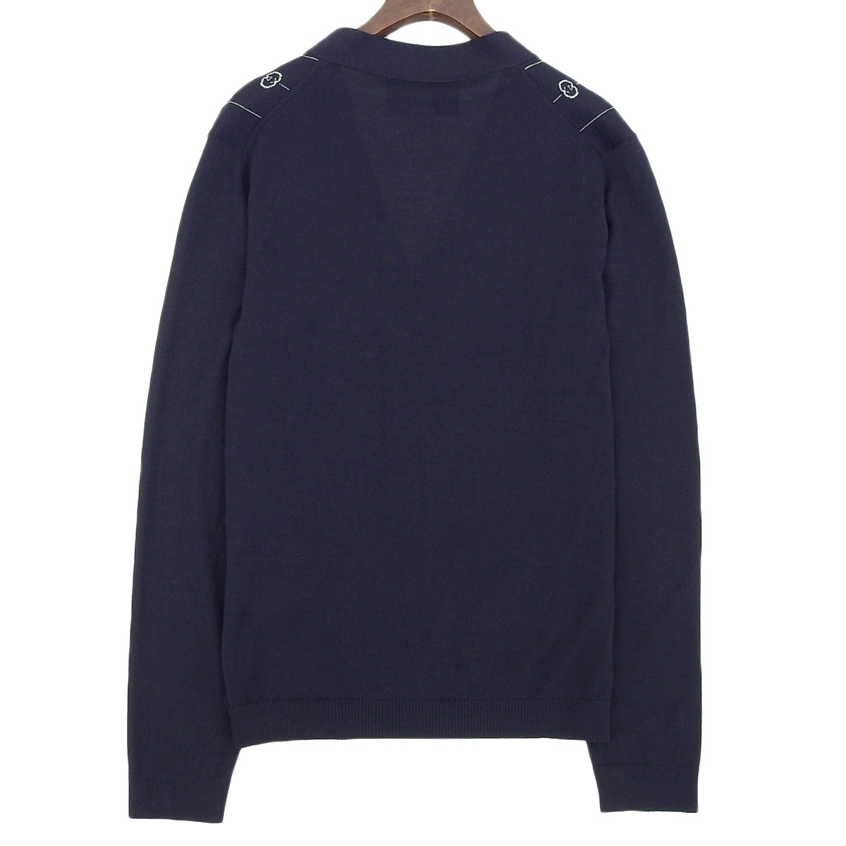 Gucci Wool Blend Cardigan 576901 Navy