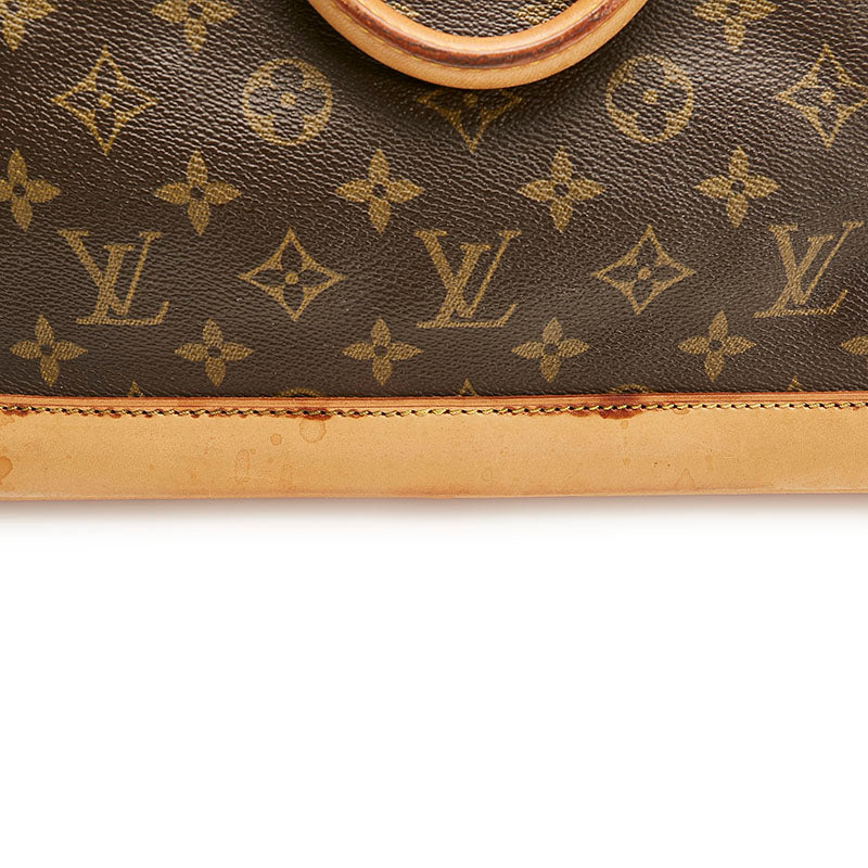 Louis Vuitton Monogram Alma Handbag M51130 Brown PVC Leather