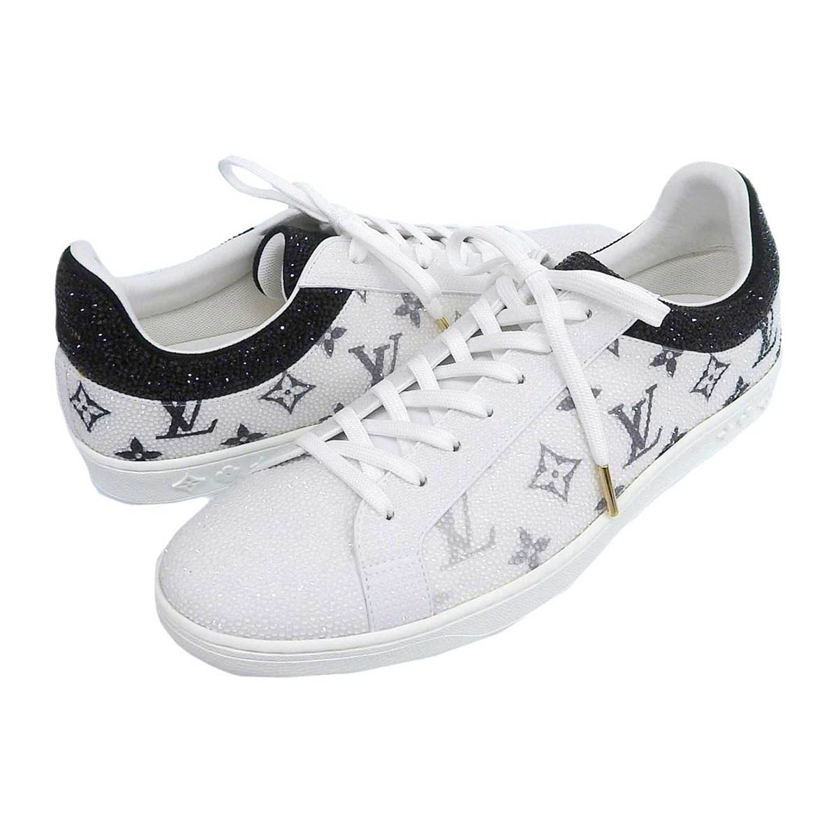 Louis Vuitton Monogram Sneakers White Black