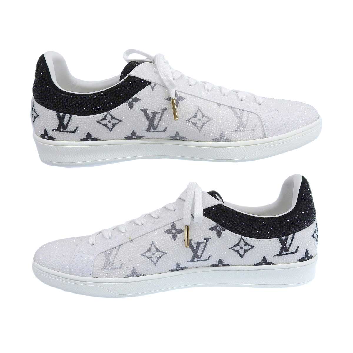 Louis Vuitton Monogram Sneakers White Black