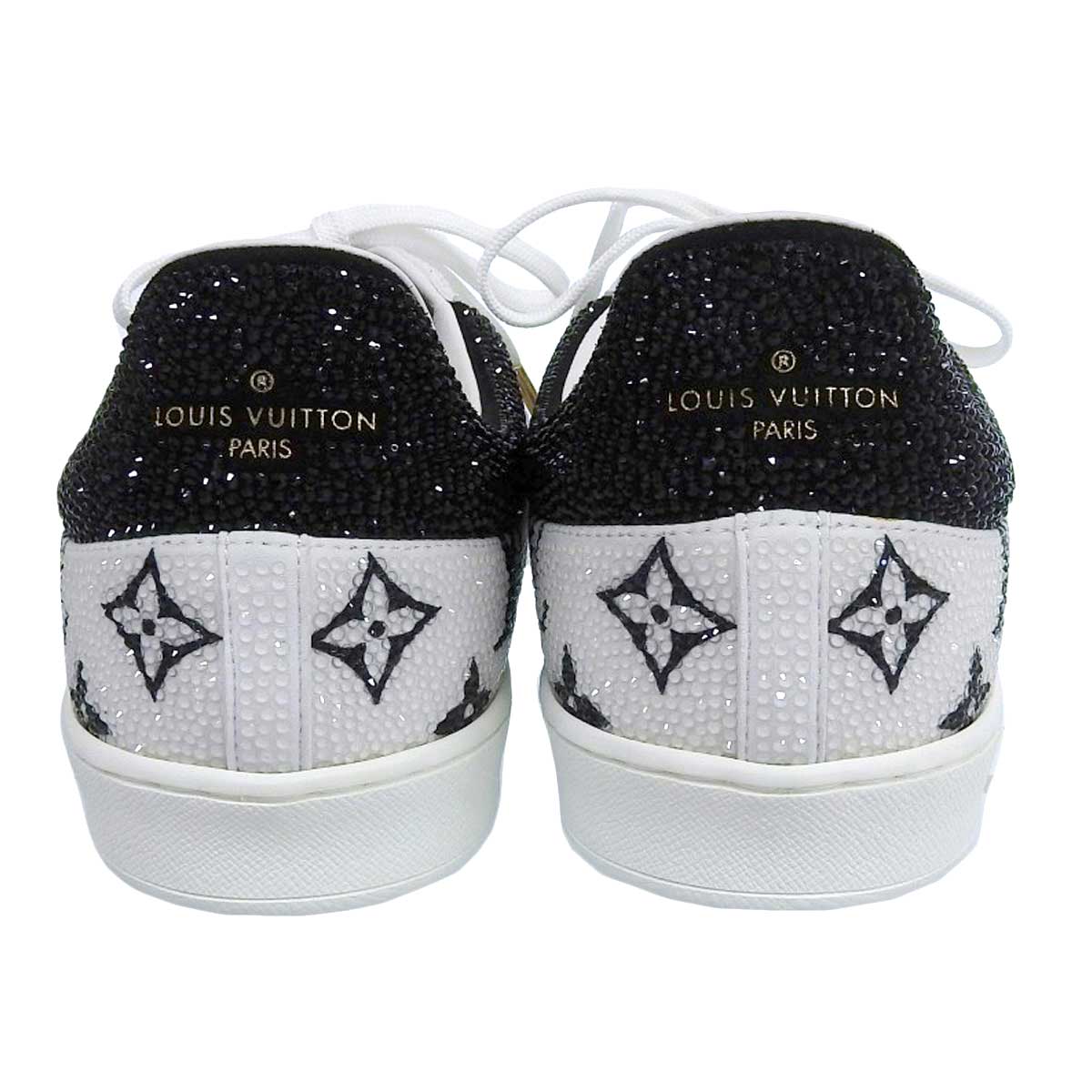 Louis Vuitton Monogram Sneakers White Black