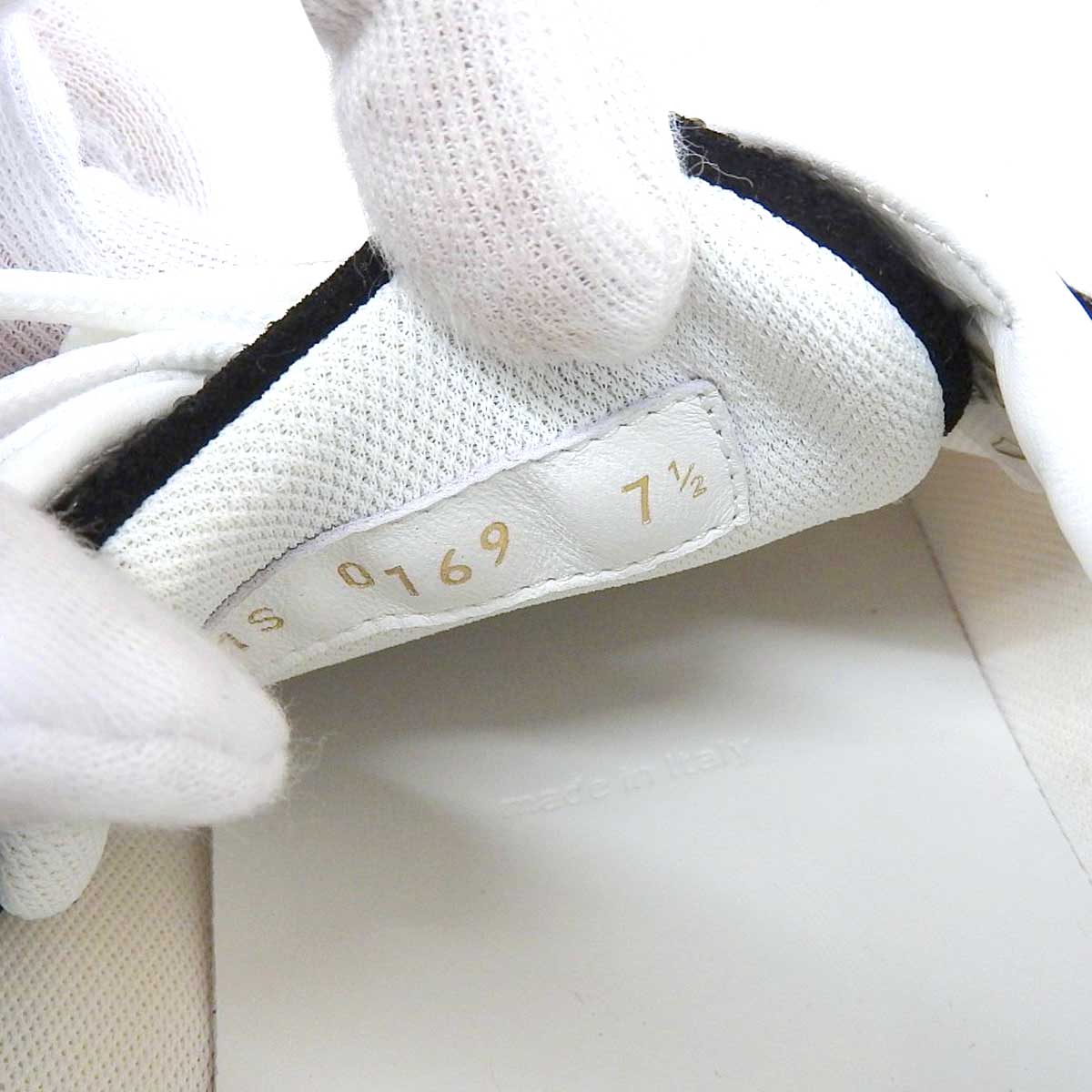 Louis Vuitton Monogram Sneakers White Black