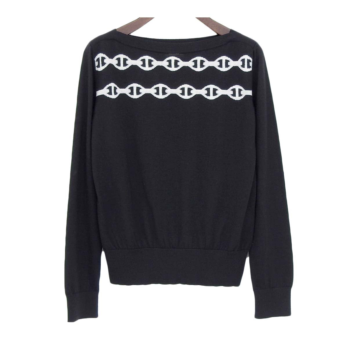 Hermes Black Knit Sweater