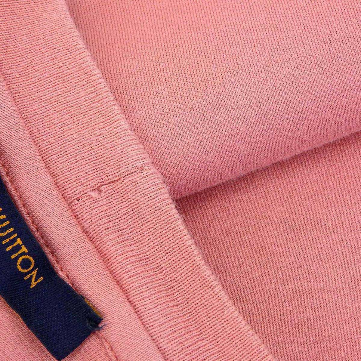 Louis Vuitton Pink Cotton T-Shirt