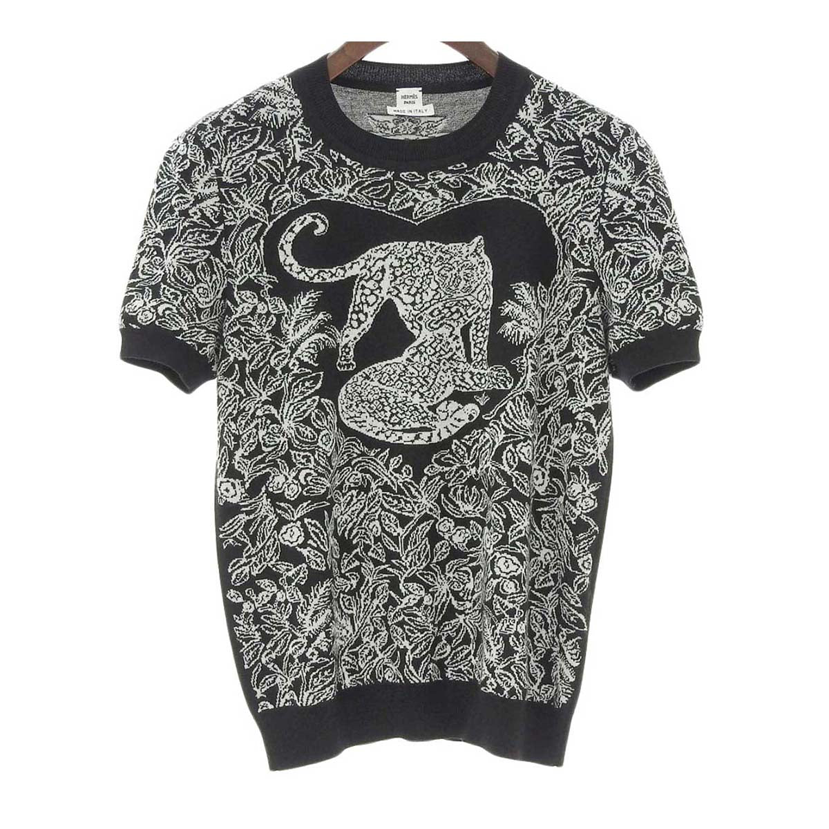 Hermes Silk Cashmere Knit T-Shirt