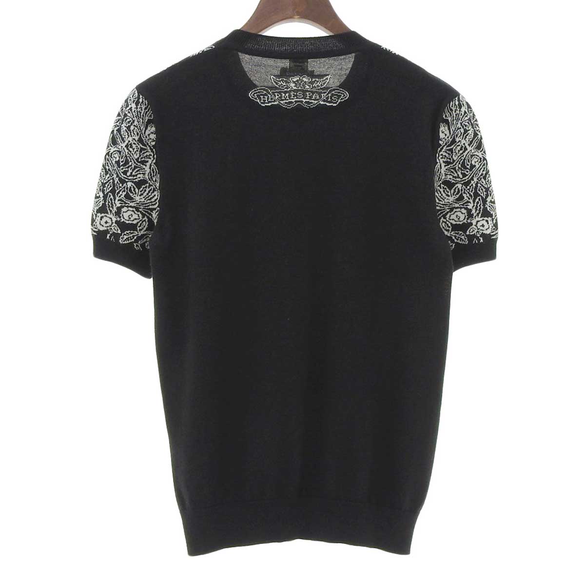 Hermes Silk Cashmere Knit T-Shirt