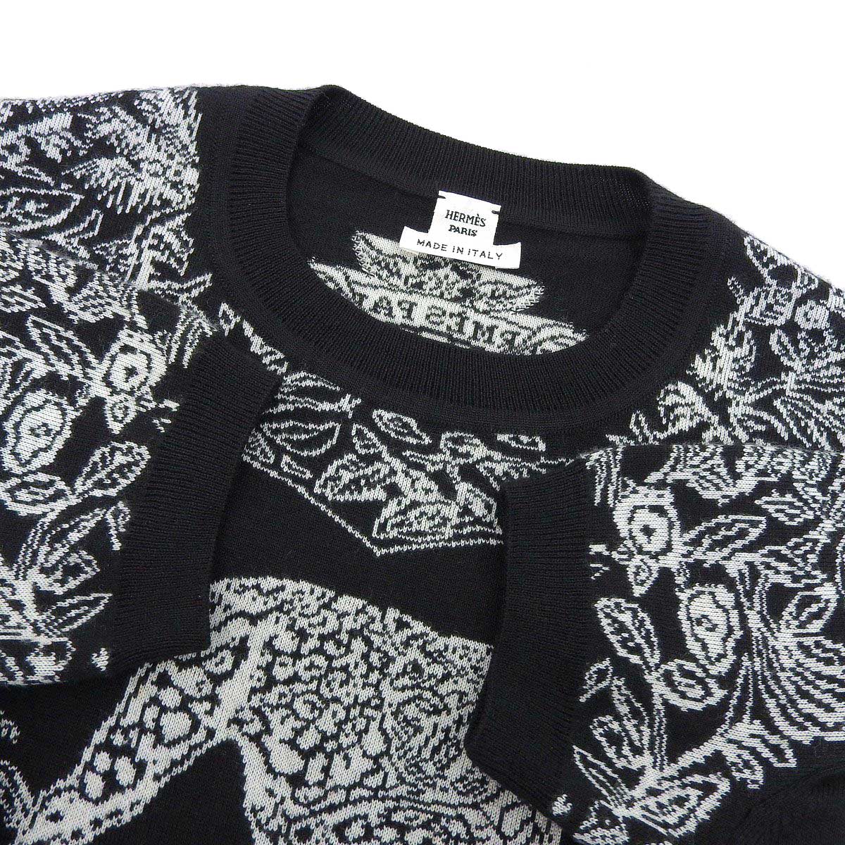 Hermes Silk Cashmere Knit T-Shirt