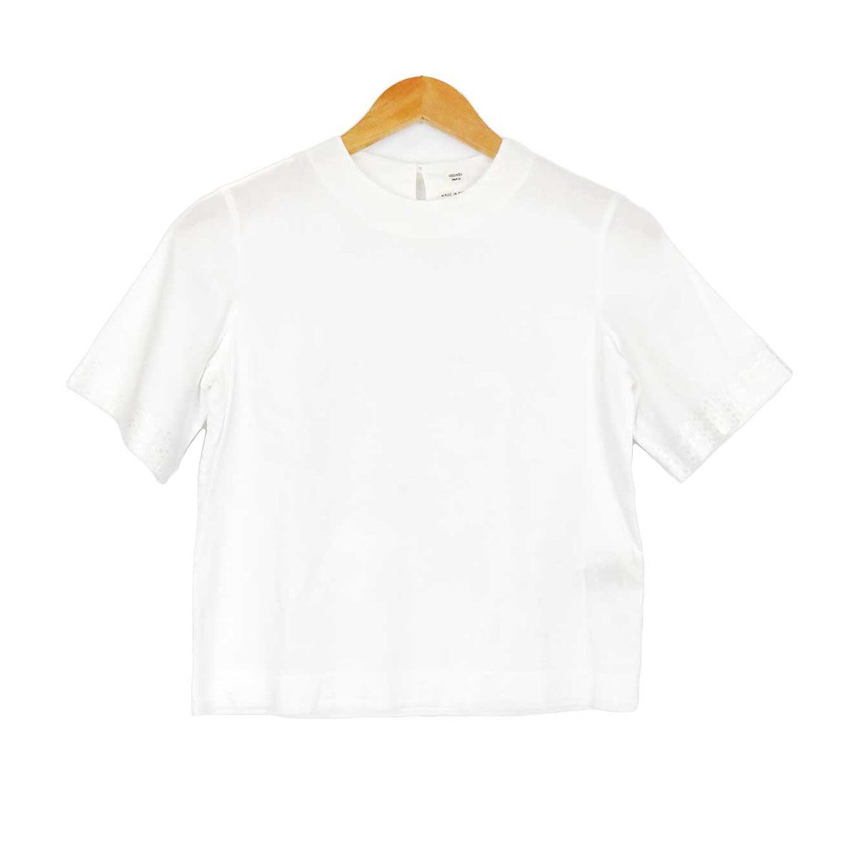 Hermes White Cotton Blouse T-Shirt