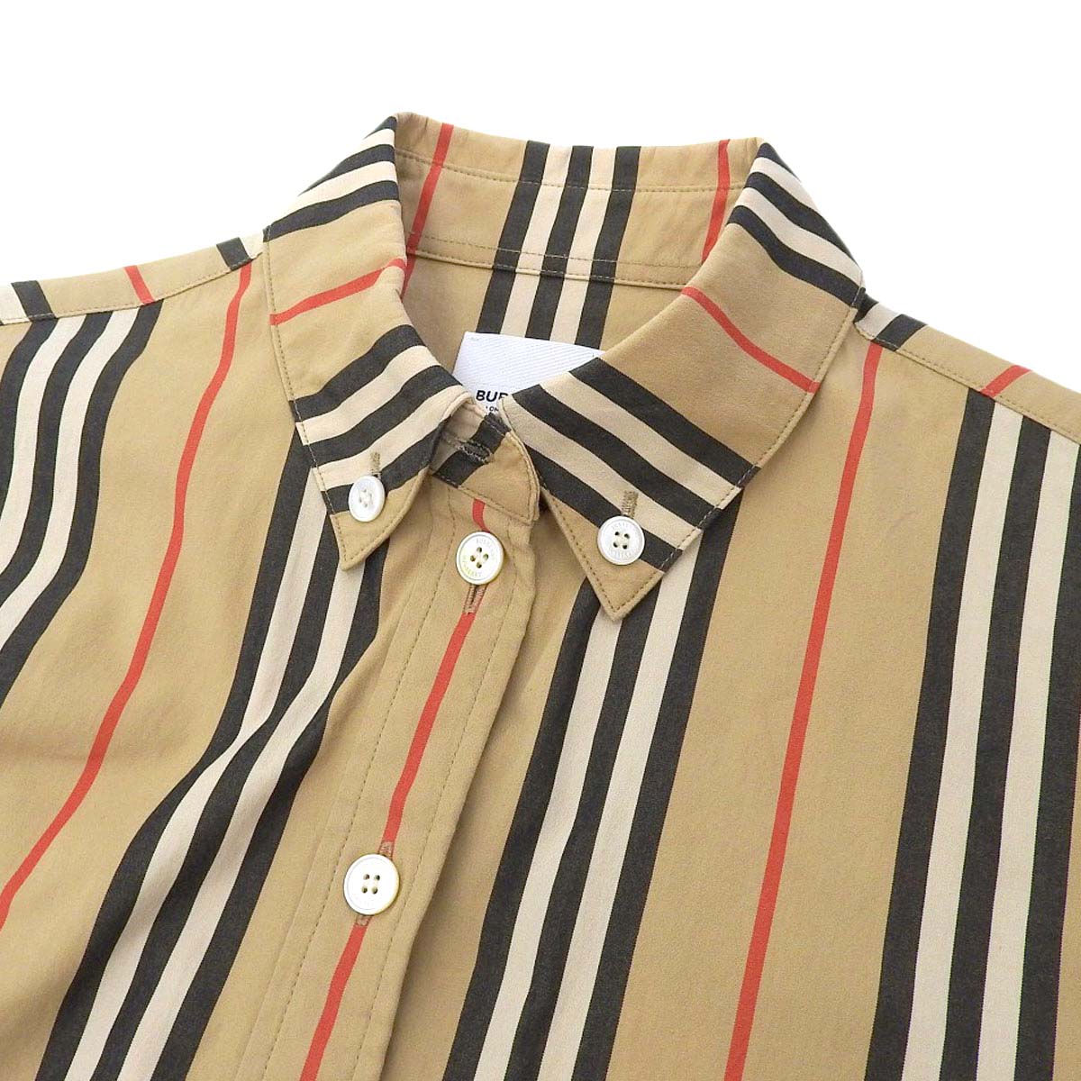 Burberry Cotton Icon Stripe Shirt 8011359