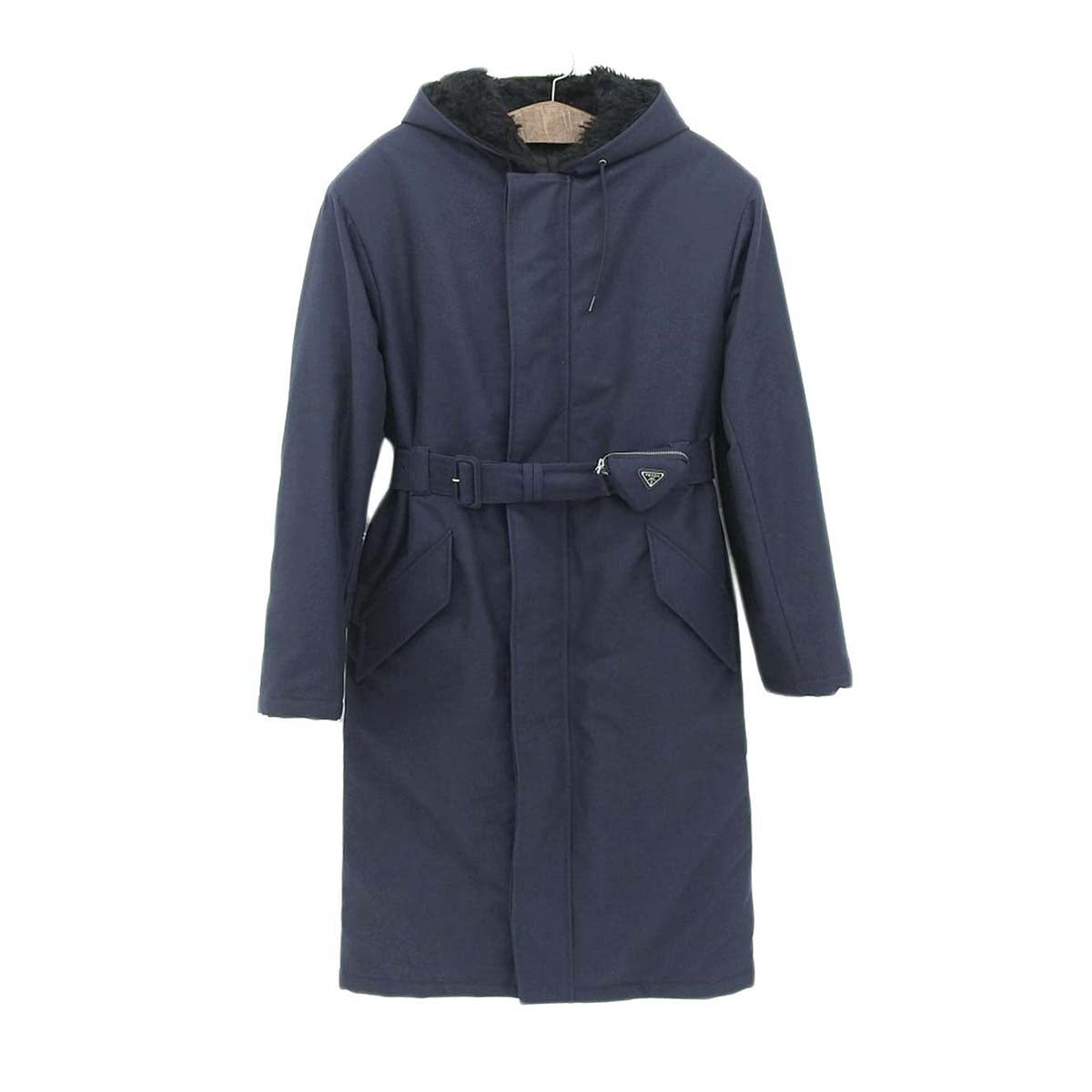 Prada Technical Cotton Recycled Long Coat SG0132