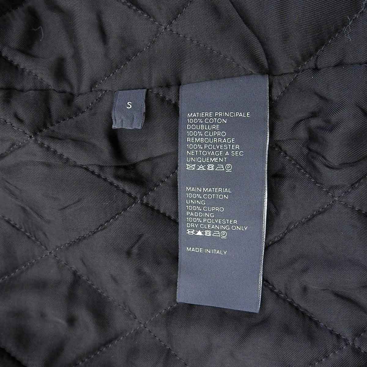 Celine Black Cotton Corduroy Zip-Up Jacket