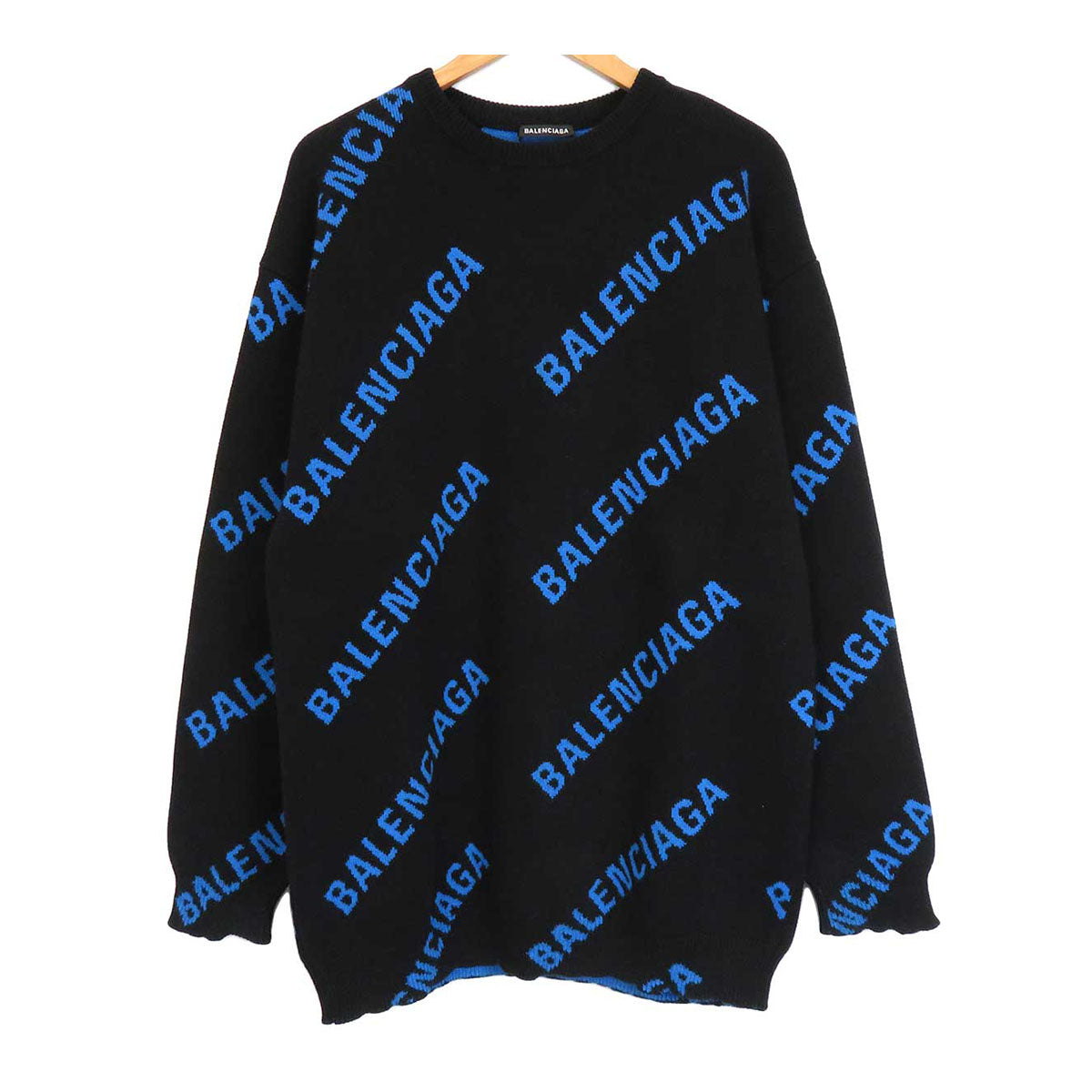 Balenciaga Logo Knit Sweater 625970