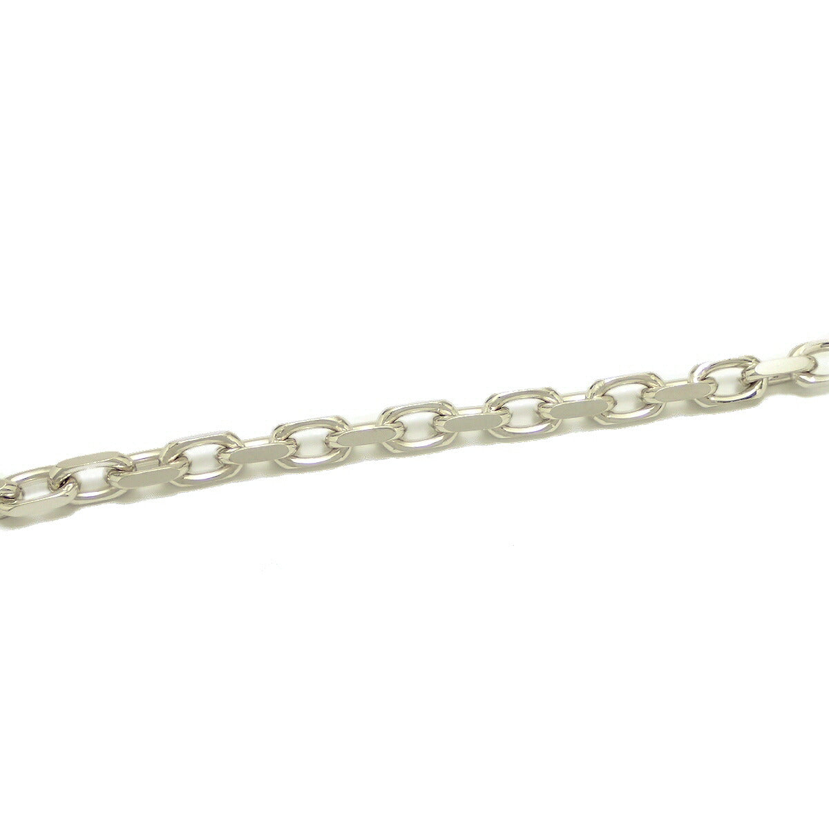 K18WG White Gold Chain Necklace