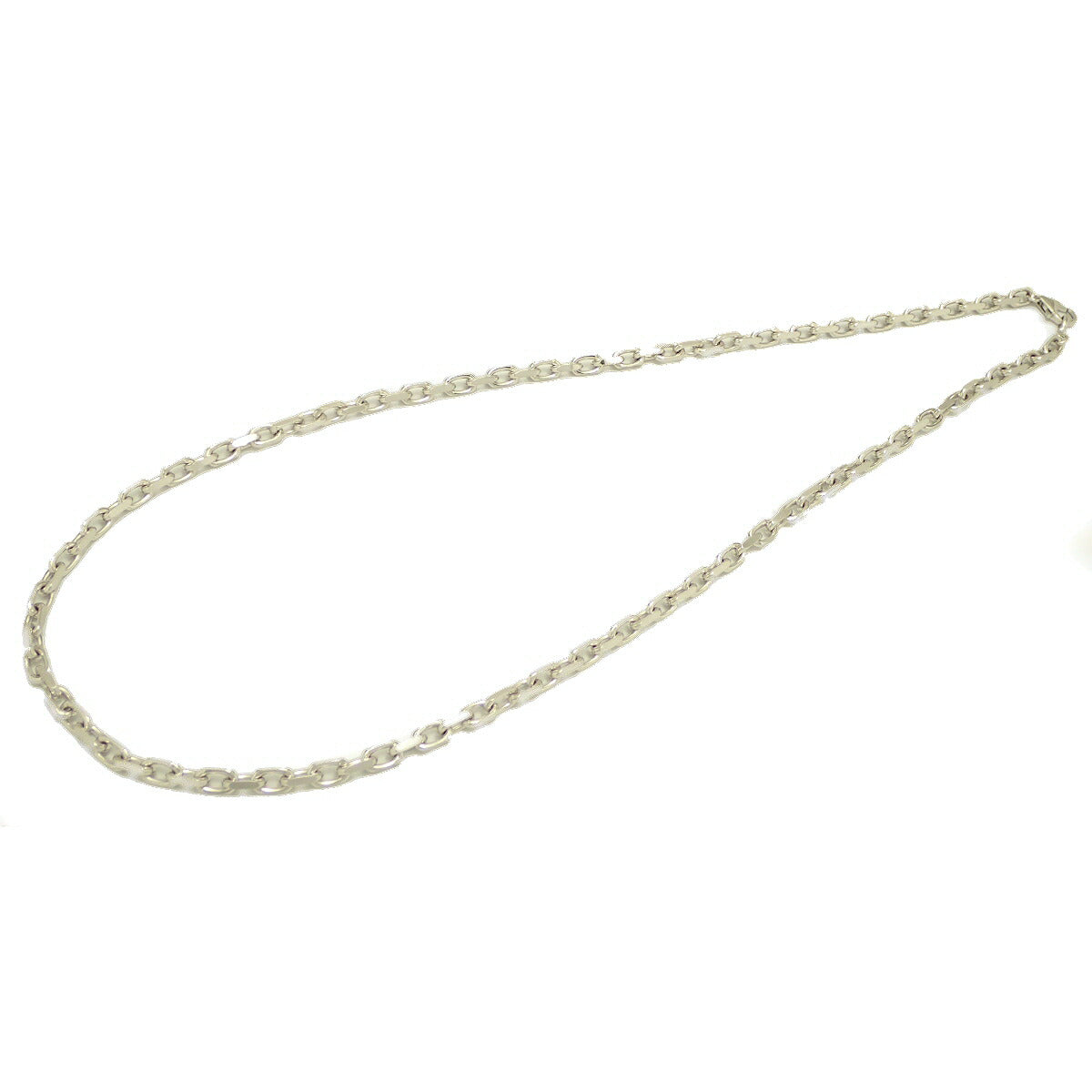 K18WG White Gold Chain Necklace