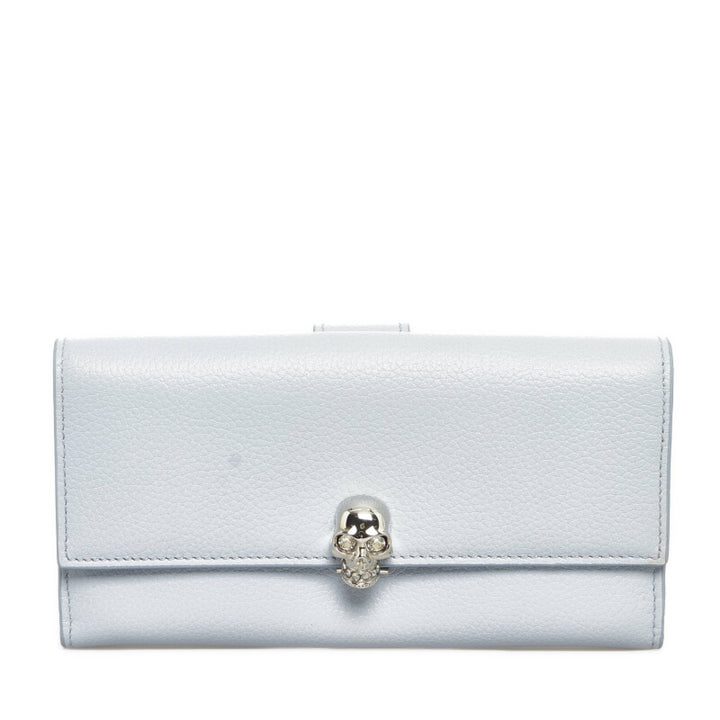 Alexander McQueen Leather Skull Long Wallet in Great Condition