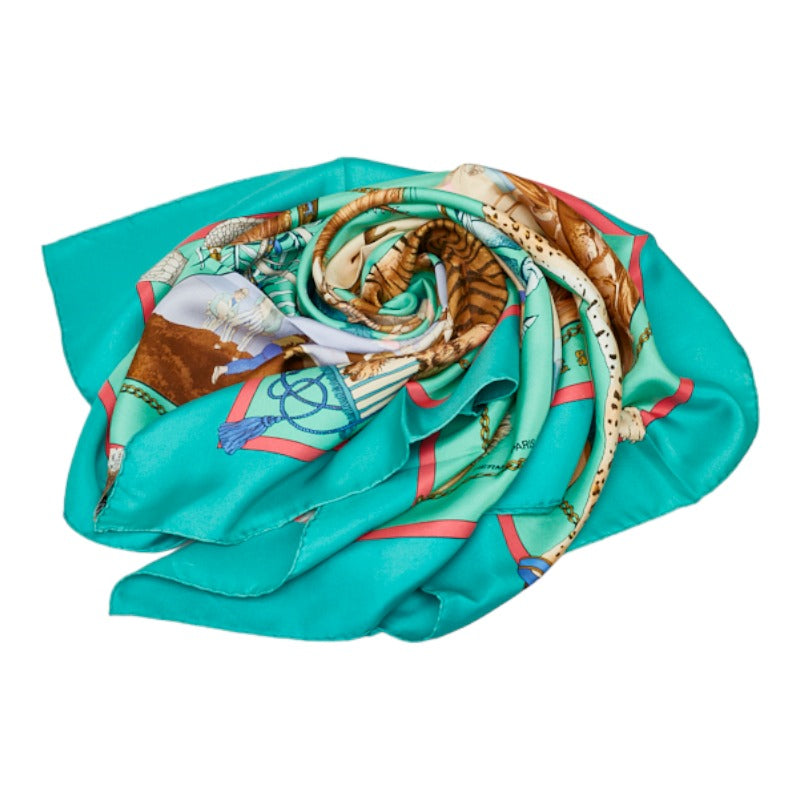 Carré Chasses Exotiques Silk Scarf