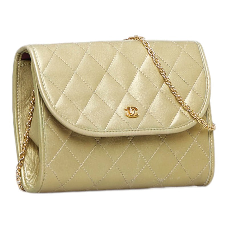 Mini Quilted Leather Chain Shoulder Bag